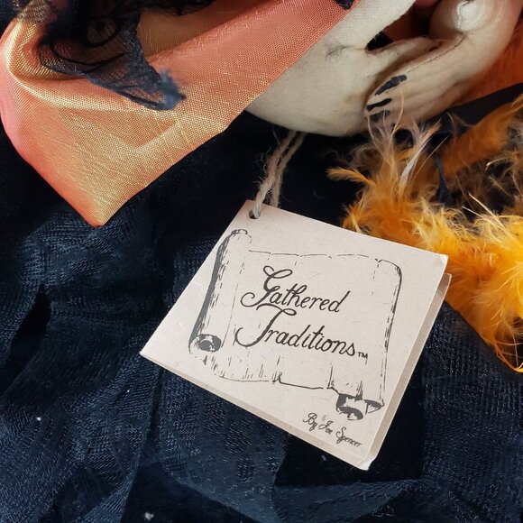 Gathered Traditions Lucille Witch Halloween Joe Spencer HTF Vintage - Picture 3 of 12